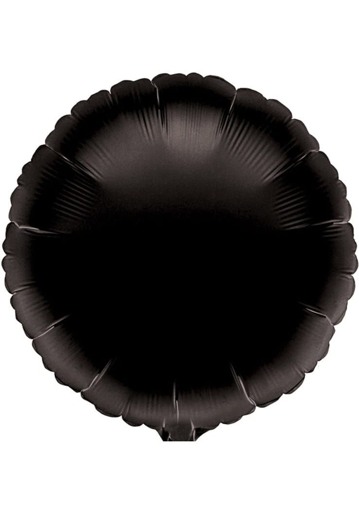 Balon foliowy KOO czarny 43cm