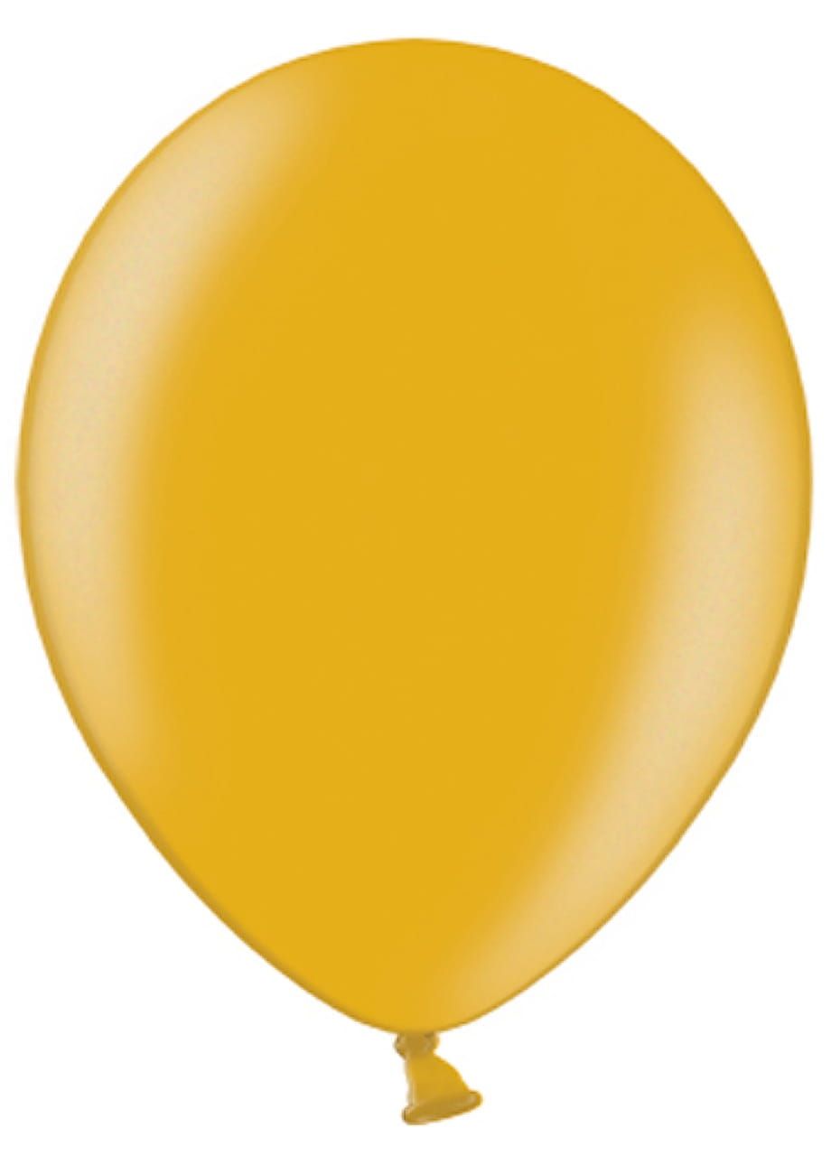 Balony zote METALICZNE 30cm (10szt.)