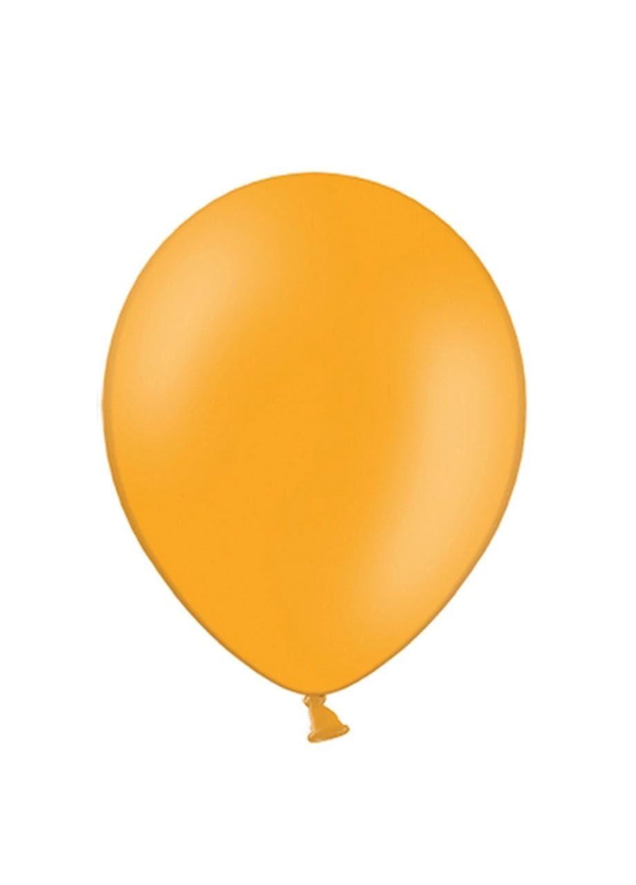 Balony POMARACZOWE pastelowe 12cm (100szt.)