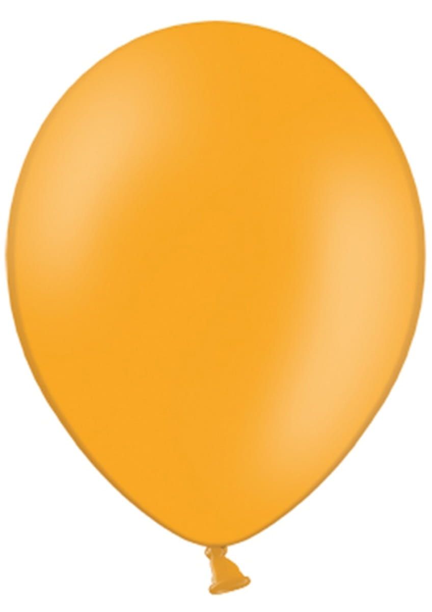 Balony pastelowe POMARACZOWE 30cm (50szt.)
