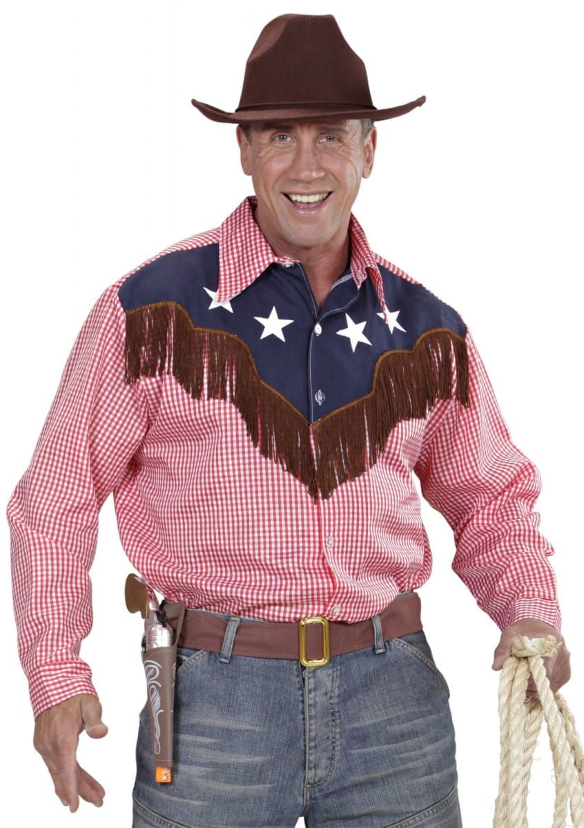 Kowbojska koszula z frdzlami RODEO COWBOY - M/L