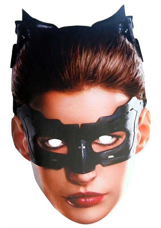 Maska tekturowa KOBIETA KOT Batman