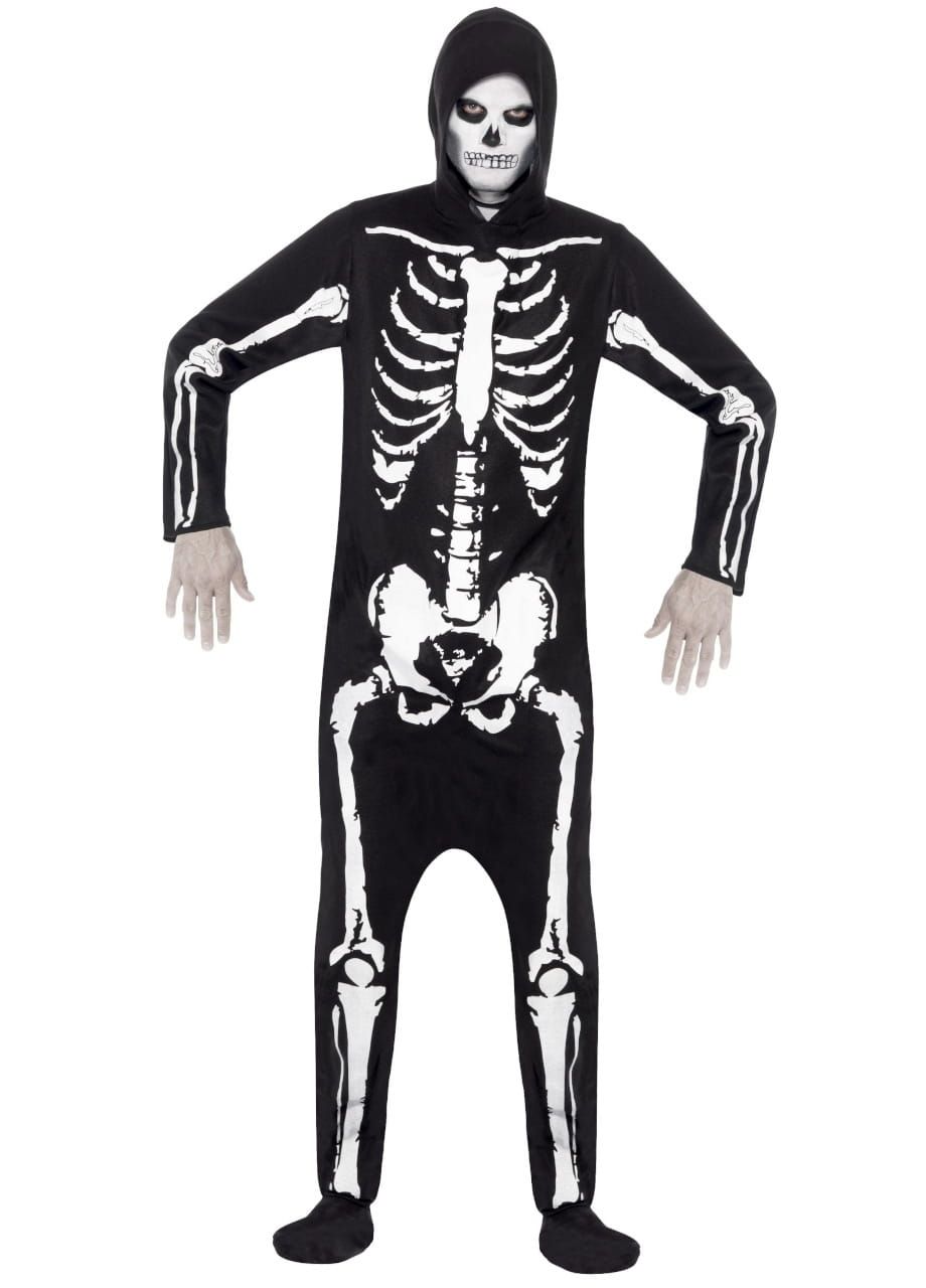 Strj szkielet KOMBINEZON NA HALLOWEEN kostium dla dorosych