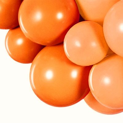 Balony pomarańczowe