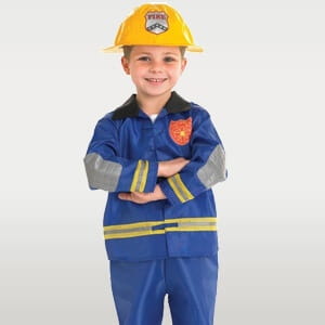 Stroje strażaka dla dzieci