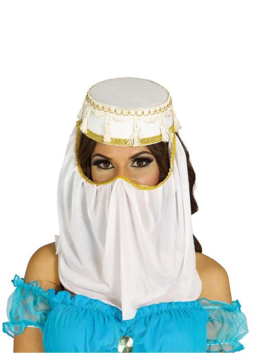 Arabskie nakrycie głowy KSIĘŻNICZKA dodatek do stroju