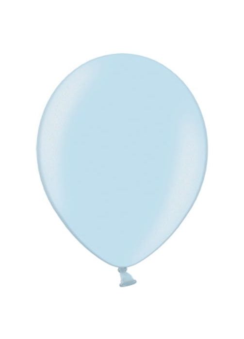 Balony METALIC jasnoniebieskie 30cm (10szt.)