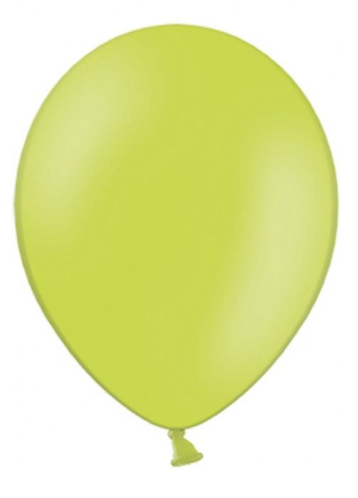 Balony pastelowe LIMONKOWA ZIELEŃ 30cm (100szt.)