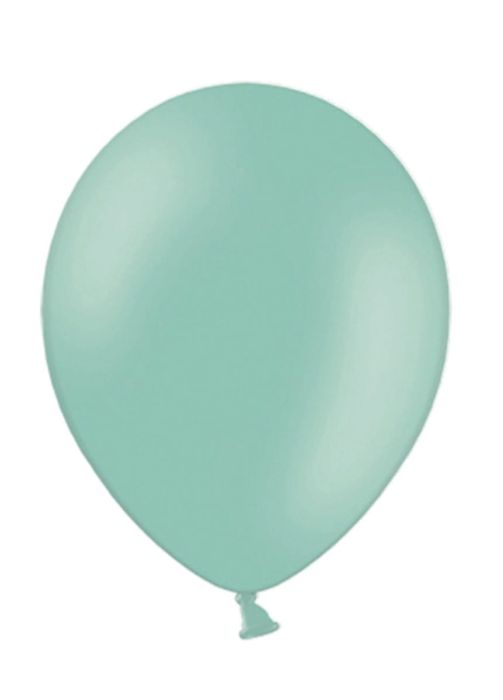 Balony pastelowe MIĘTOWE 23cm (100szt.)