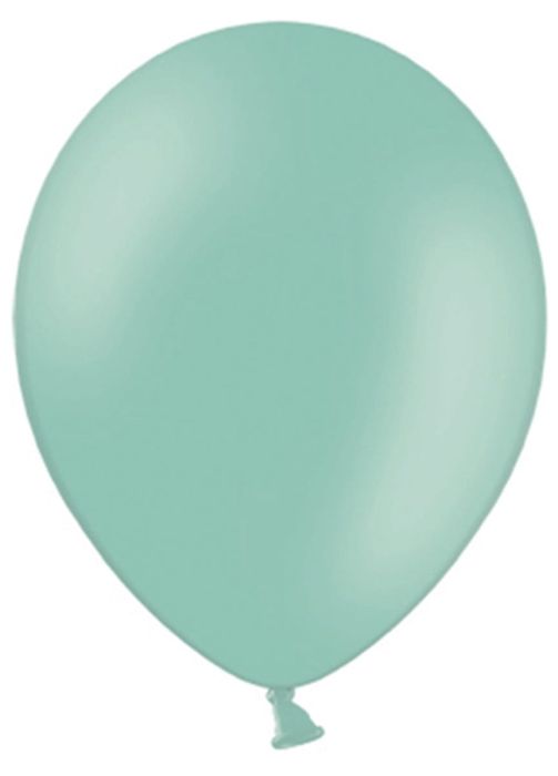 Balony pastelowe MIĘTOWE 30cm (10szt.)