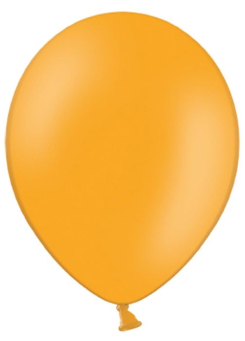 Balony pastelowe POMARAŃCZOWE 30cm (100szt.)