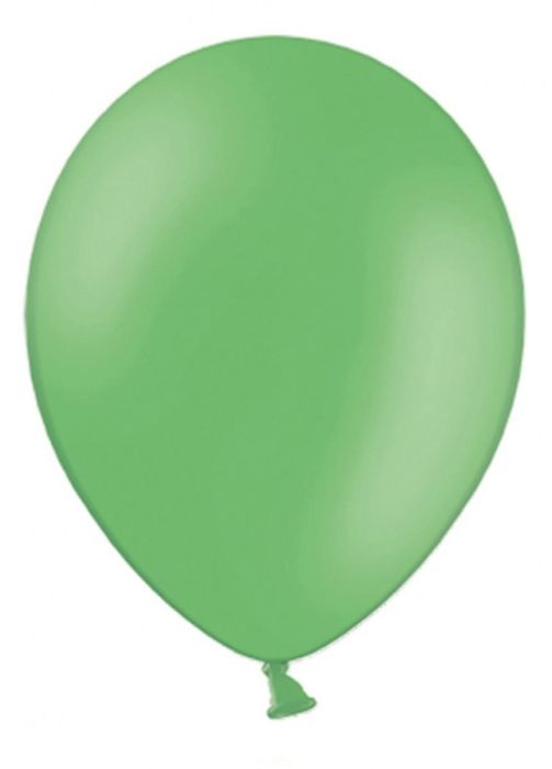 Balony pastelowe ZIELONE 30cm (10szt.)