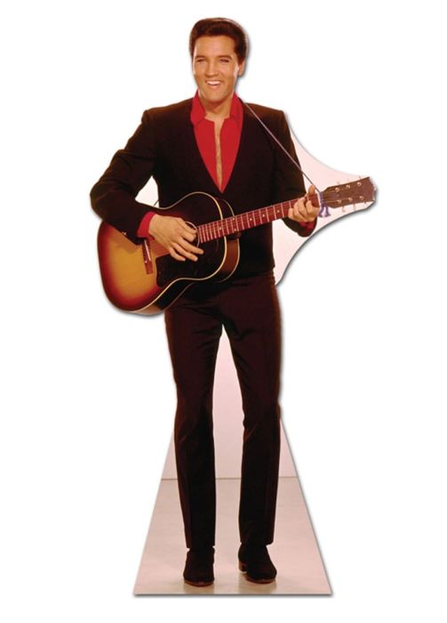 Dekoracja kartonowa ELVIS PRESLEY z gitarą