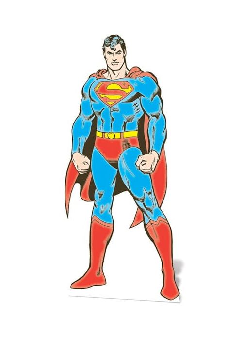 Dekoracja kartonowa SUPERMAN komiks
