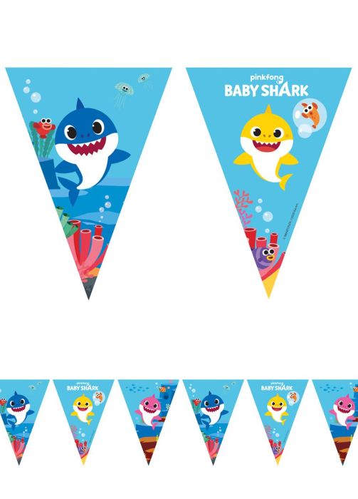 Girlanda BABY SHARK dla dzieci