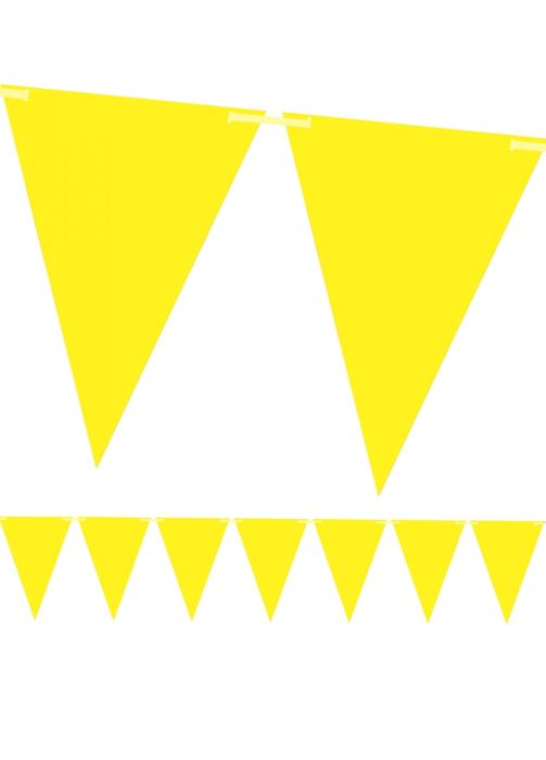 Girlanda FLAGI żółta 4.5m