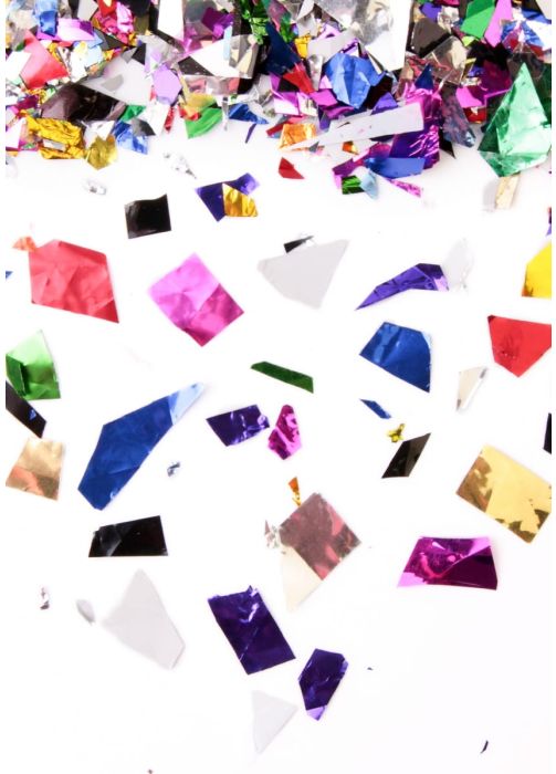 Kolorowe konfetti JUMBO konfetti foliowe