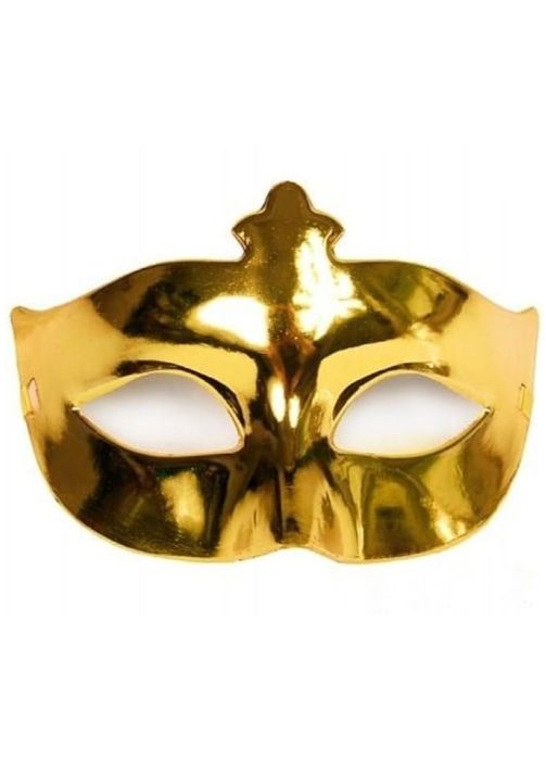 Maska karnawałowa złota