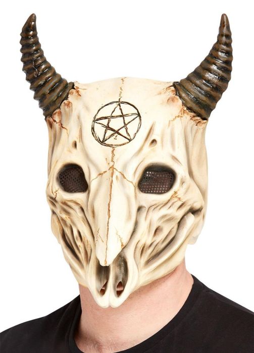 Maska KOZŁA z pentagramem na halloween 