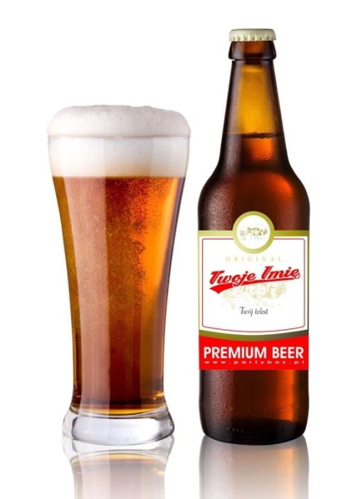 Personalizowane etykiety na piwo PREMIUM BEER