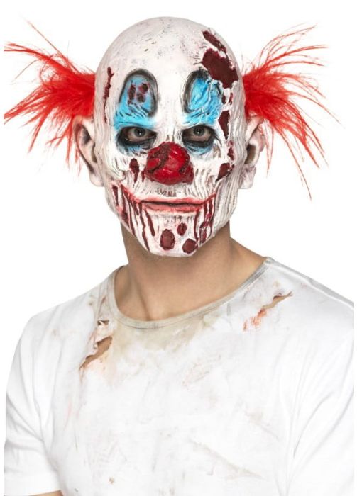 Straszna maska klauna ZOMBIE CLOWN Halloween