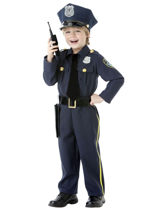 Strój POLICJANTA dla dzieci 8-10 lat