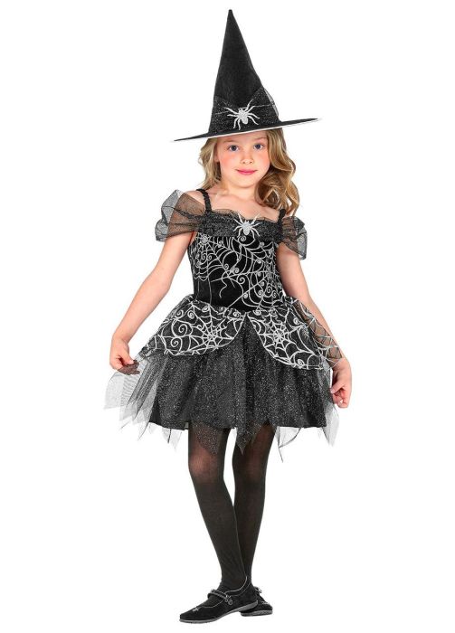 Sukienka na Halloween dla dziewczynki PAJĘCZA WRÓŻKA 4-5 lat