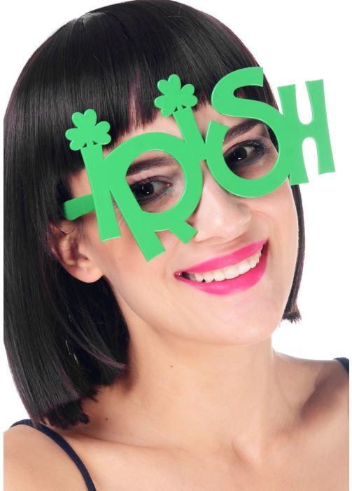 Zielone okulary IRISH gadżet na Dzień św. Patryka