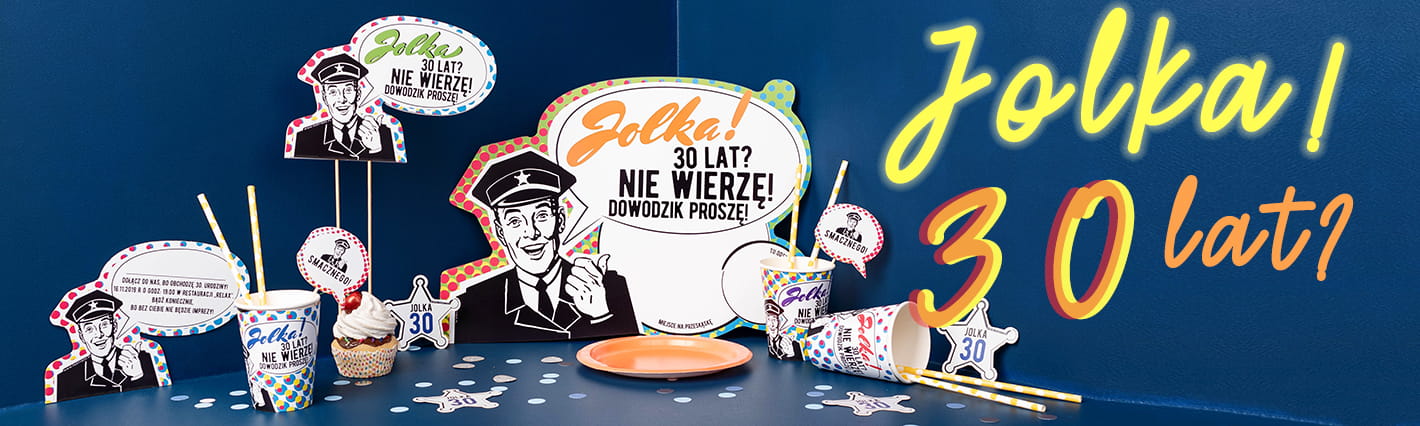 Pomys na 30 urodziny - policyjne urodziny