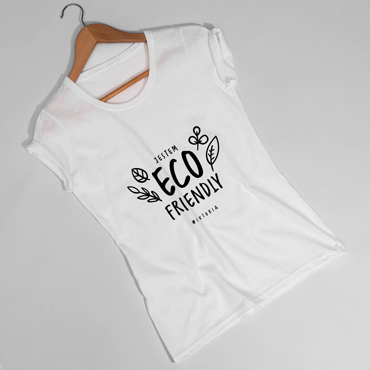 Eko koszulka z nadrukiem ECO FRIENDLY
