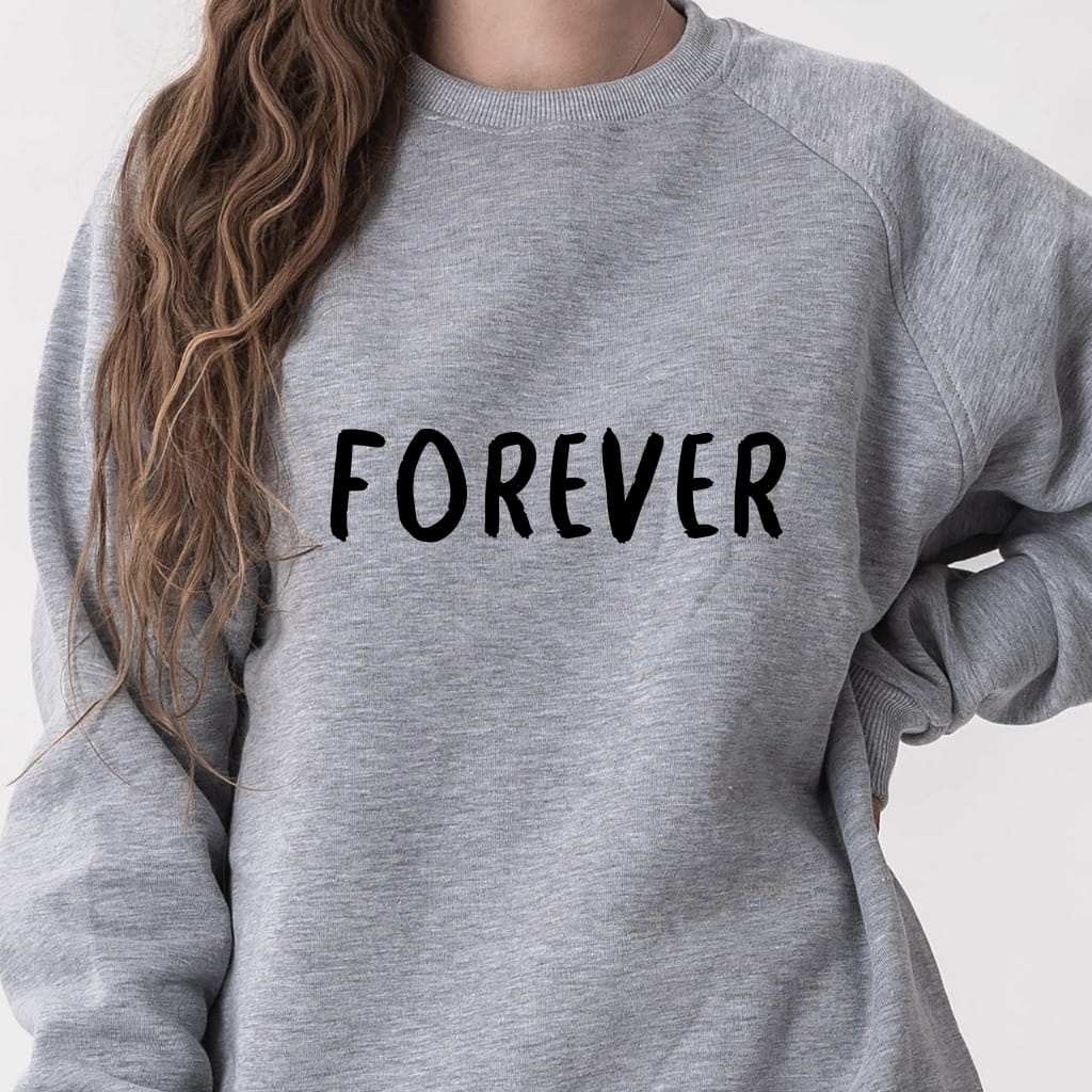 Bluza dla przyjaciki z nadrukiem FOREVER