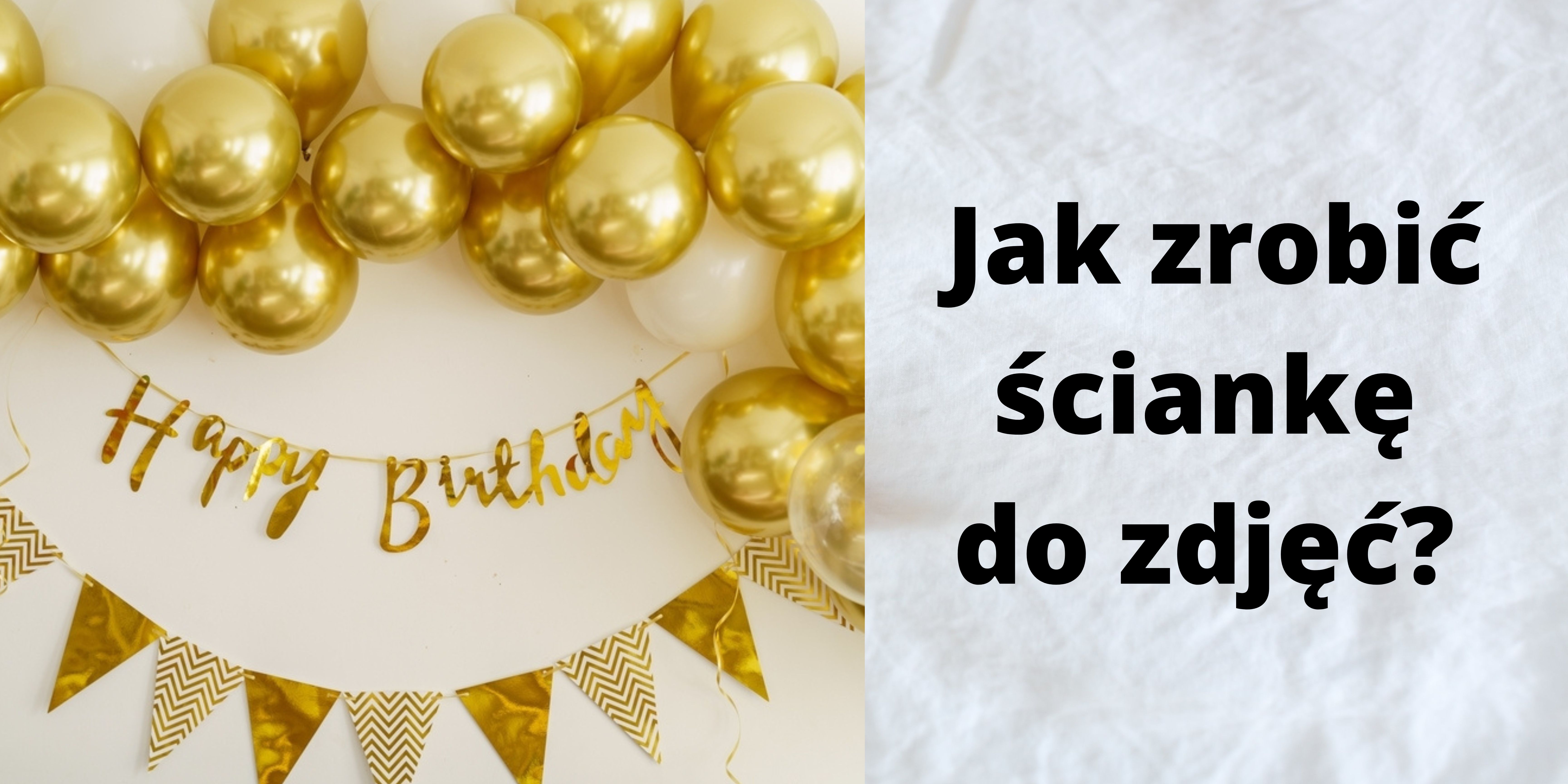 Jak zrobić ściankę do zdjęć