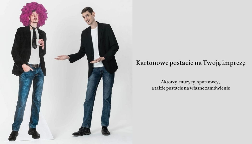 Kartonowe postacie na Twoj imprez