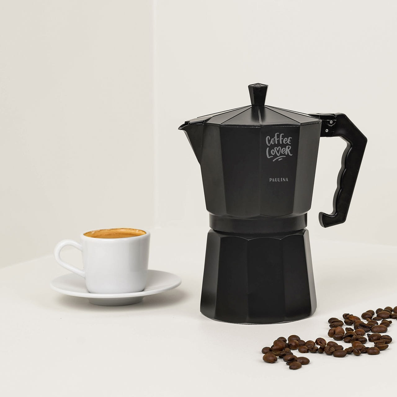 Kawiarka z grawerem COFFEE LOVER