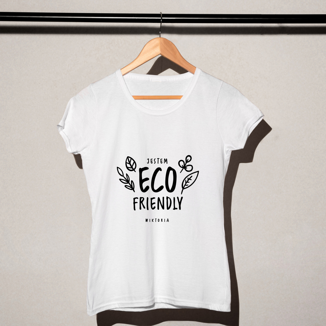 Eko koszulka z nadrukiem ECO FRIENDLY