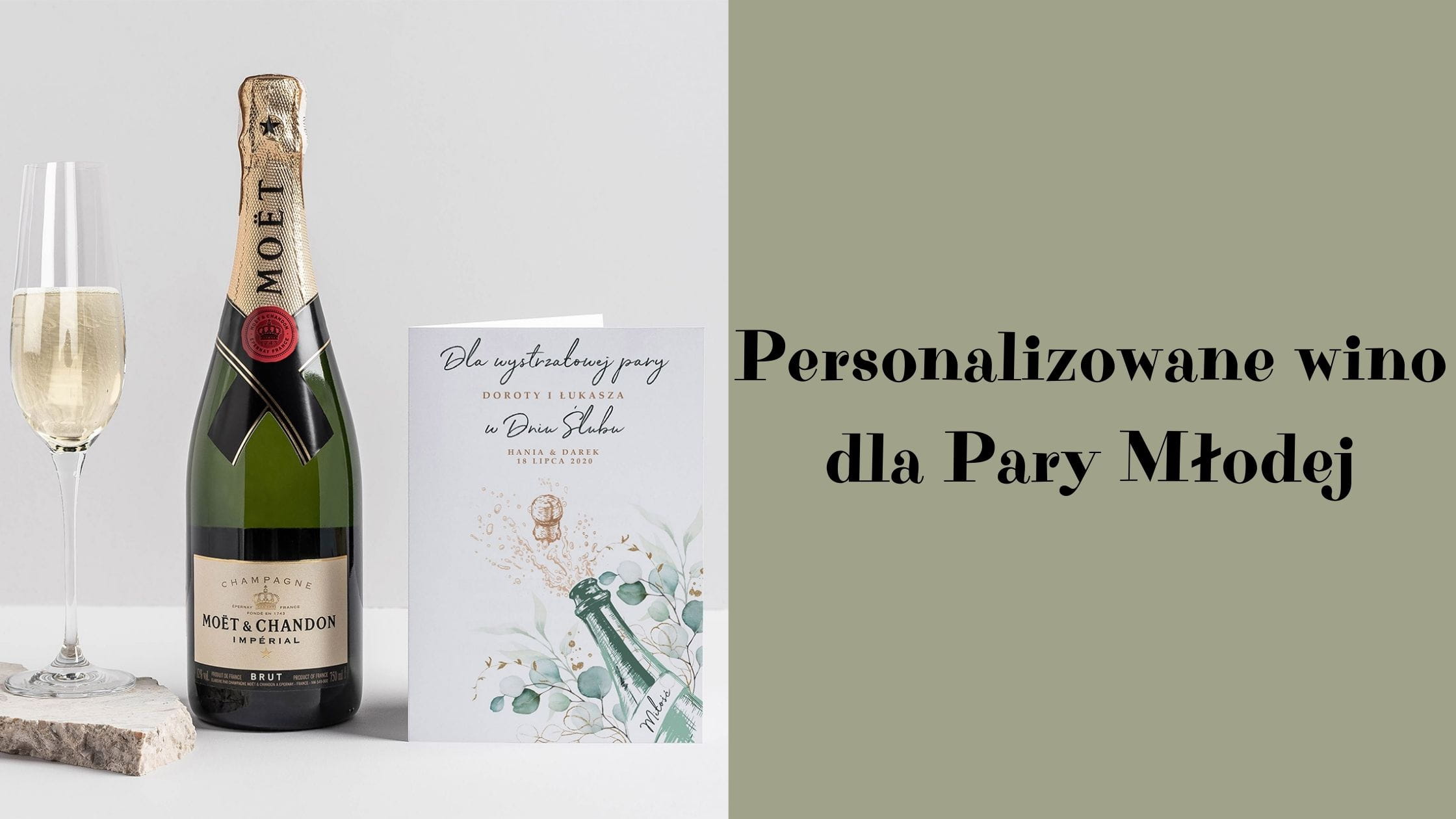 Personalizowane wino dla Pary Modej