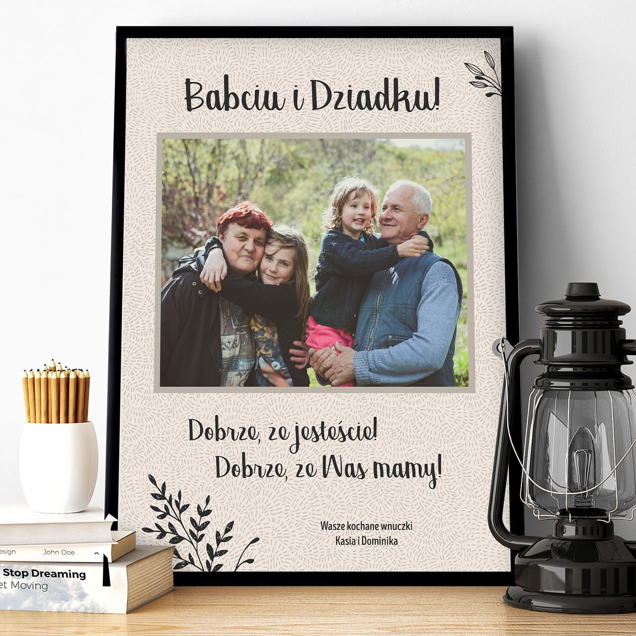 Plakat dla babci i dziadka