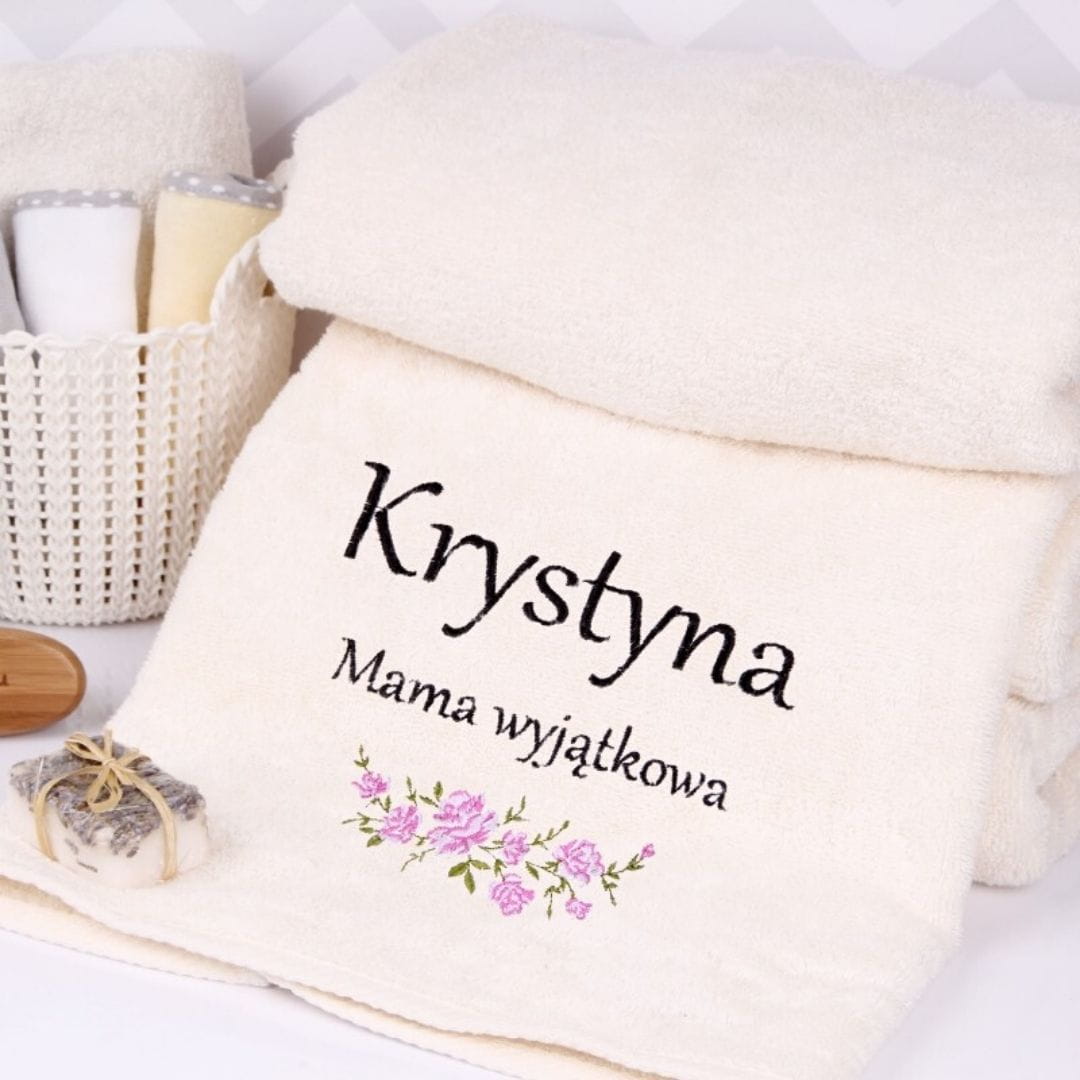 Personalizowany rcznik MAMA WYJTKOWA