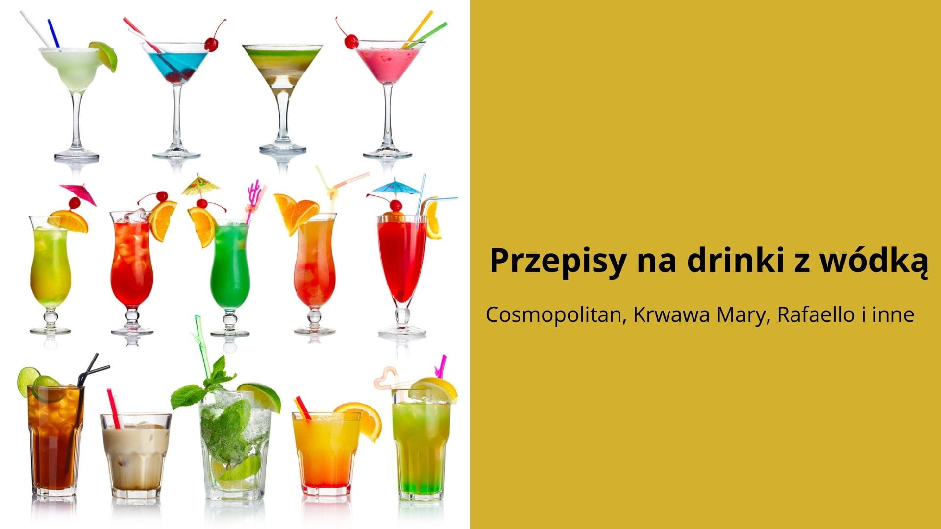 Przepisy na drinki z wdk