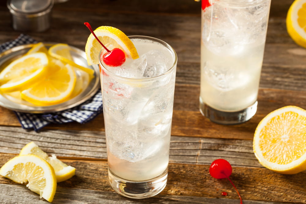 Vodka Collins Drink