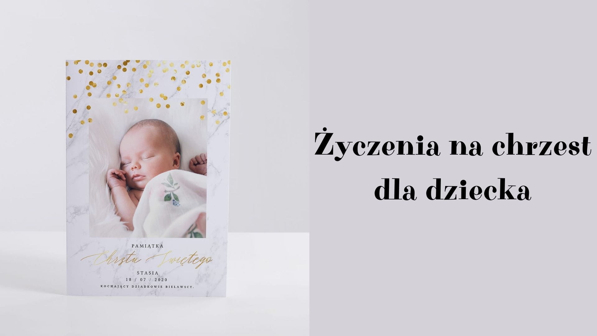 yczenia na chrzest dla dziecka