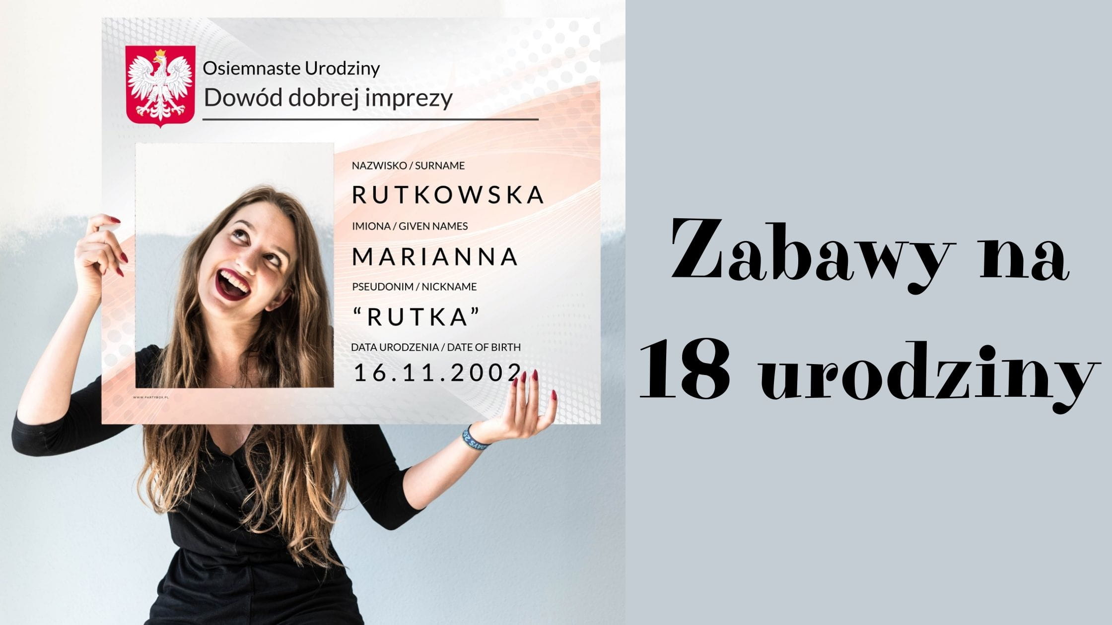 Zabawy na 18 urodziny