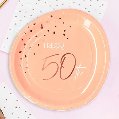 50 urodziny - Elegant Blush