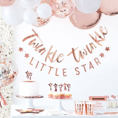 Dekoracje na Baby Shower
