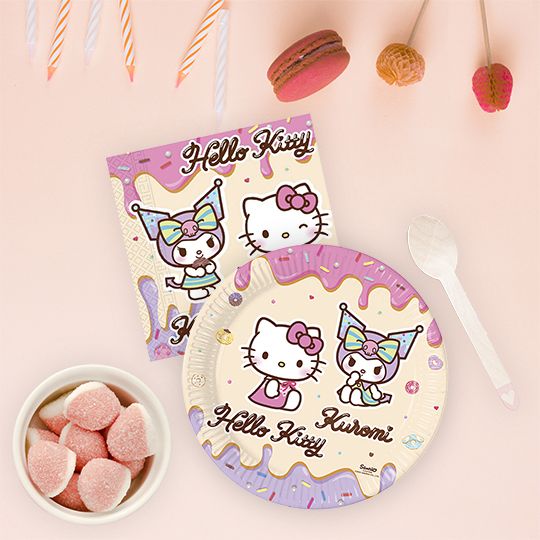 Kuromi i Hello Kitty