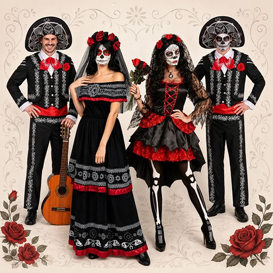 Stroje Dia De Los Muertos