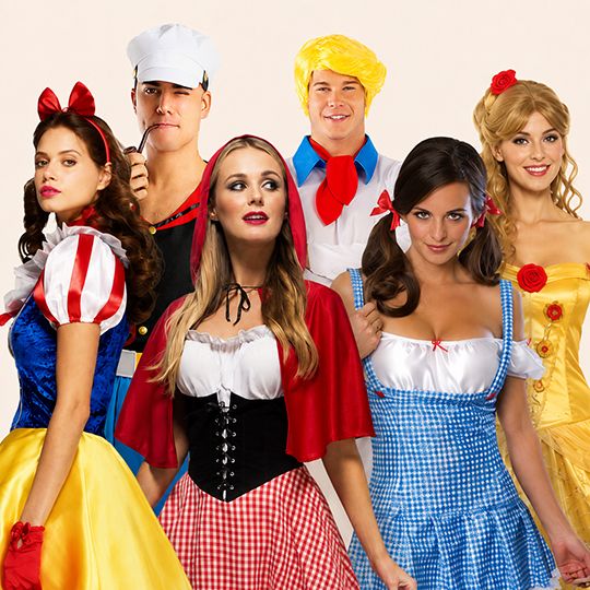 Stroje postaci z bajek dla doros�ych