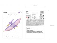 Balon DINOZAUR Pterodaktyl