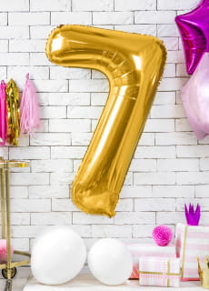 Balon foliowy CYFRA 7 zoty 86cm
