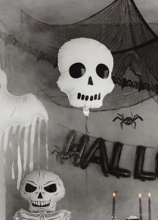 Halloweenowy balon CZASZKA